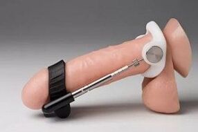 L'extenseur allonge mécaniquement le pénis, augmentant ainsi sa taille